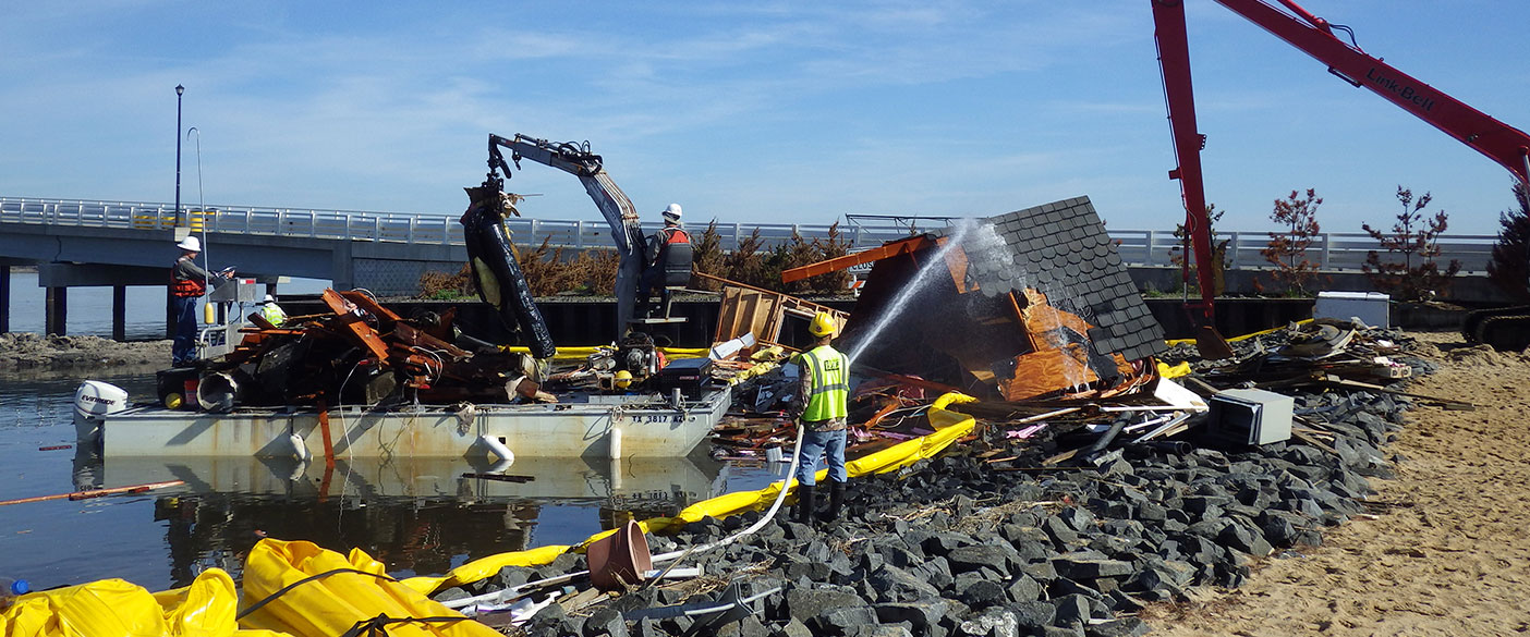 Recognized as the largest waterway debris removal in U.S. history, the program spanned more than 100,000 cubic miles of debris and 360,000 cubic yards of sediment.