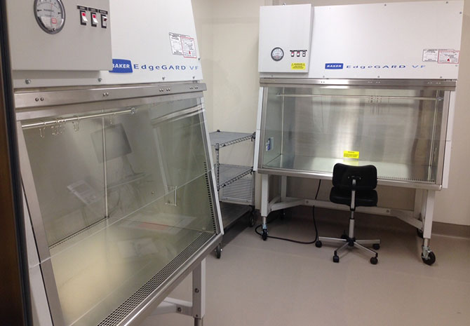 Compounding hazardous drugs must take place in a biological safety cabinet (C-PEC).