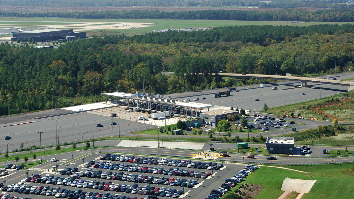 Dulles Greenway is the first private road to be built in Virginia since 1816. More than 55,000 cars access the toll road each work day.