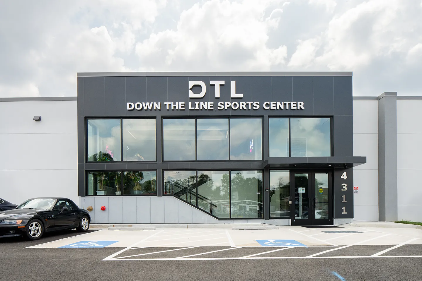 We provided architecture and engineering services to renovate an existing building into a new sports complex.