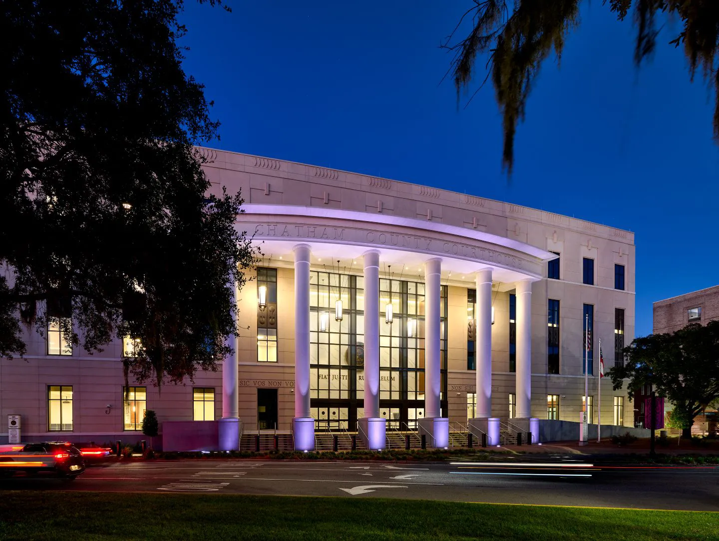 The architectural precast reflects the limestone used in the City Hall building, while the use of punched windows reflects the standards set in the city’s design guidelines.