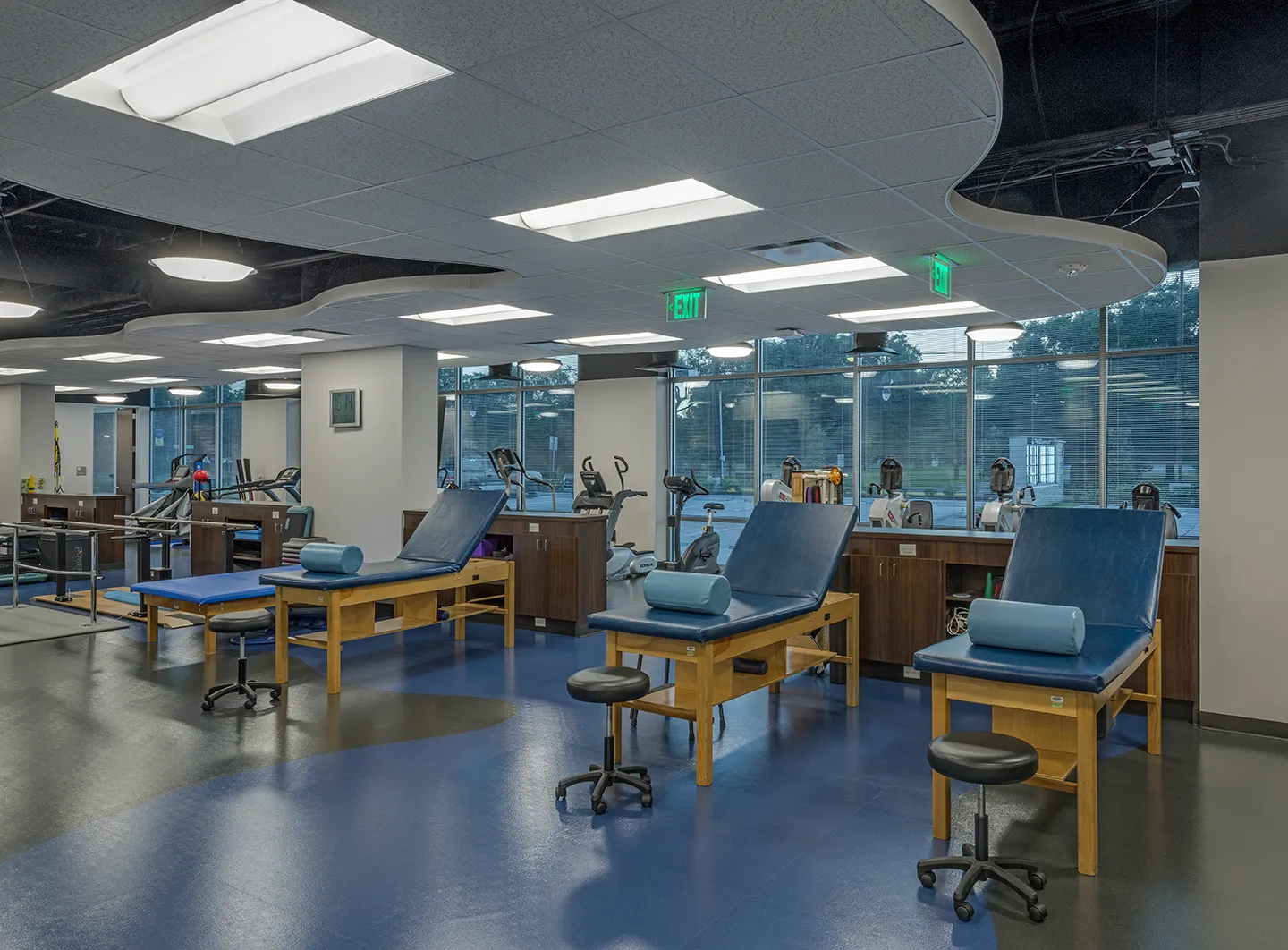 The facility occupies 7,655 square feet of newly built shell space.