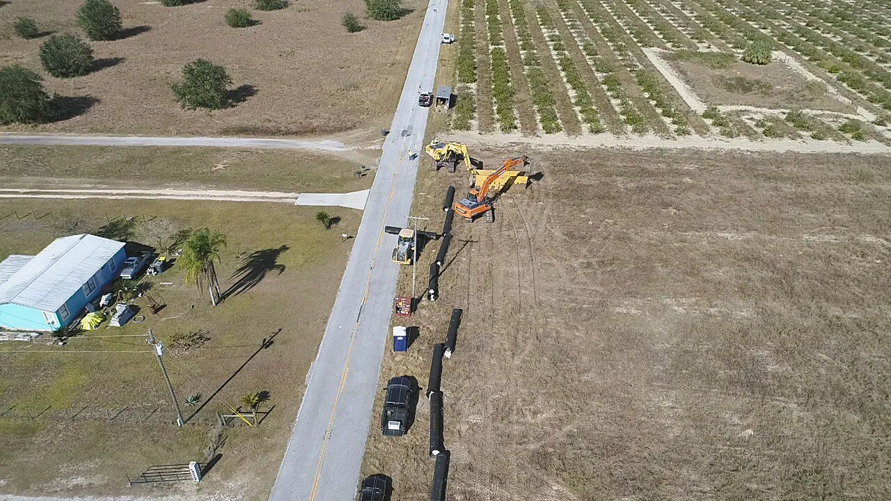 Our firm is leading the modeling and design of the transmission system. Photo credit: Garney Construction.