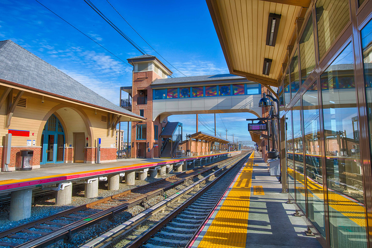 This in an enhanced stations initiative project and was closely watched by the governor for design, quality, progress, and completion.