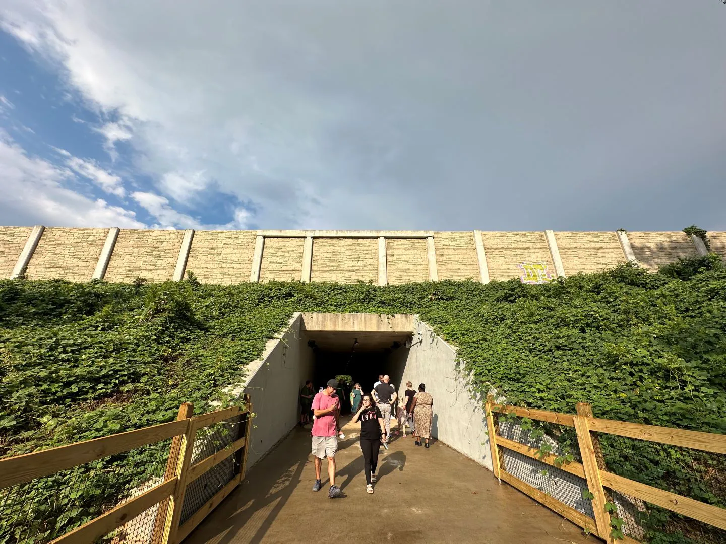 The greenway design was led by our landscape architecture group and connects the nearly 60,000 town residents previously divided by I-77.