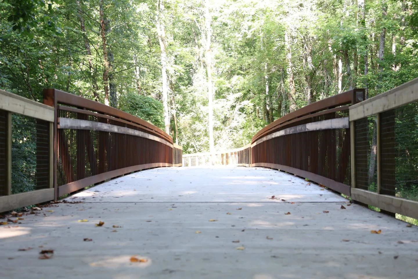 We designed approximately 2,850 linear feet of ADA-compliant boardwalk with poured-in-place concrete decking to provide an all-terrain weather surface.